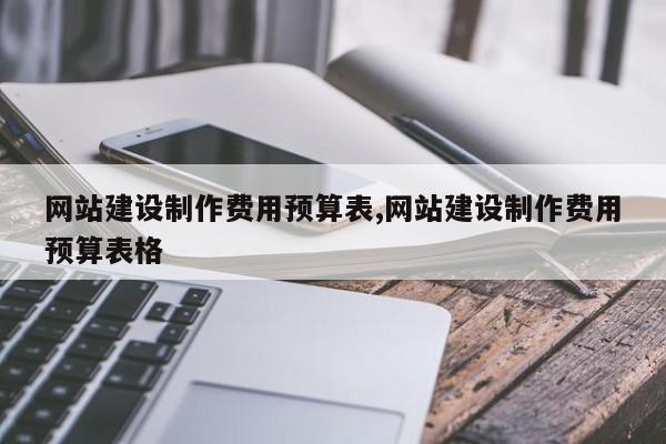 网站建设制作费用预算表,网站建设制作费用预算表格